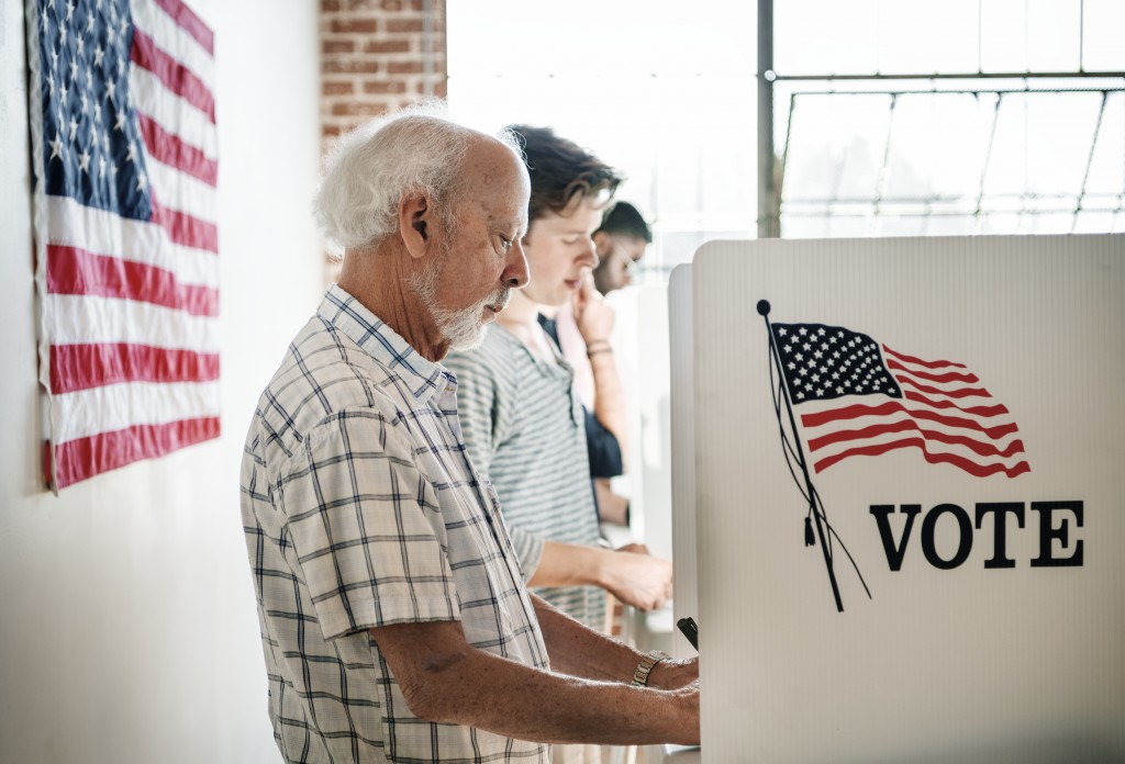 People Voting Election Poll