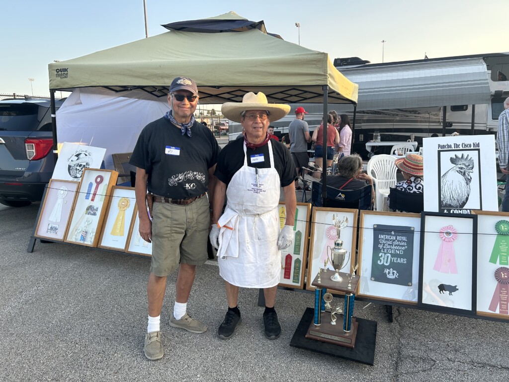 Pancho The Cisco Kid And Company Members Ed And Fred Rodriguez At The American Royal