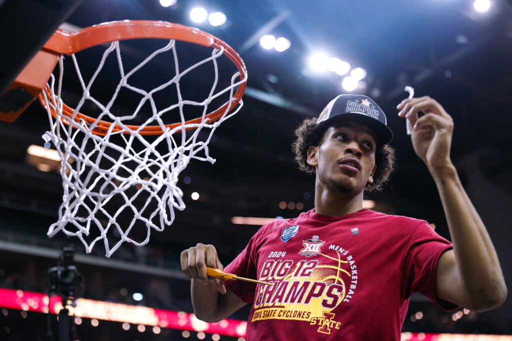 Iowa State Big 12 Rim Cut