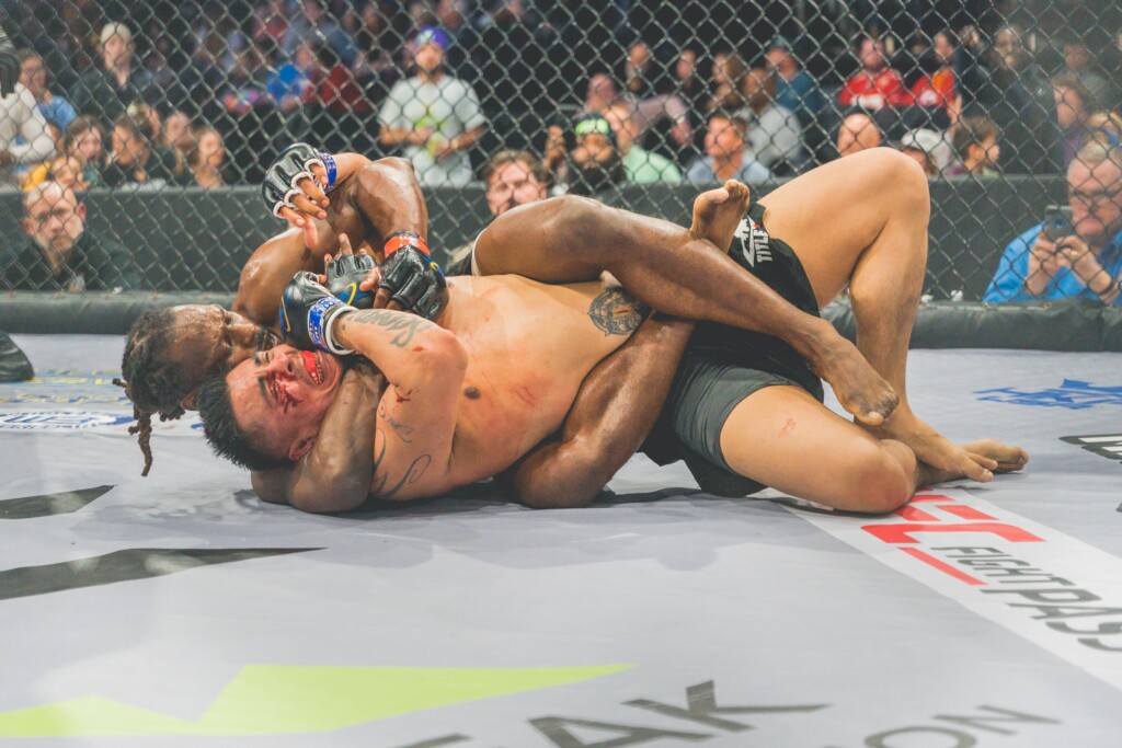 Macmo Green During A Fight Photo By Chuck Williams