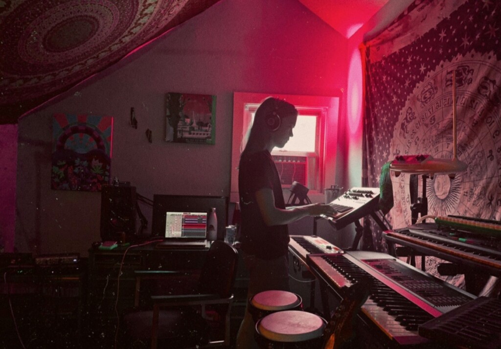 Emma Klein Recording For The Moose