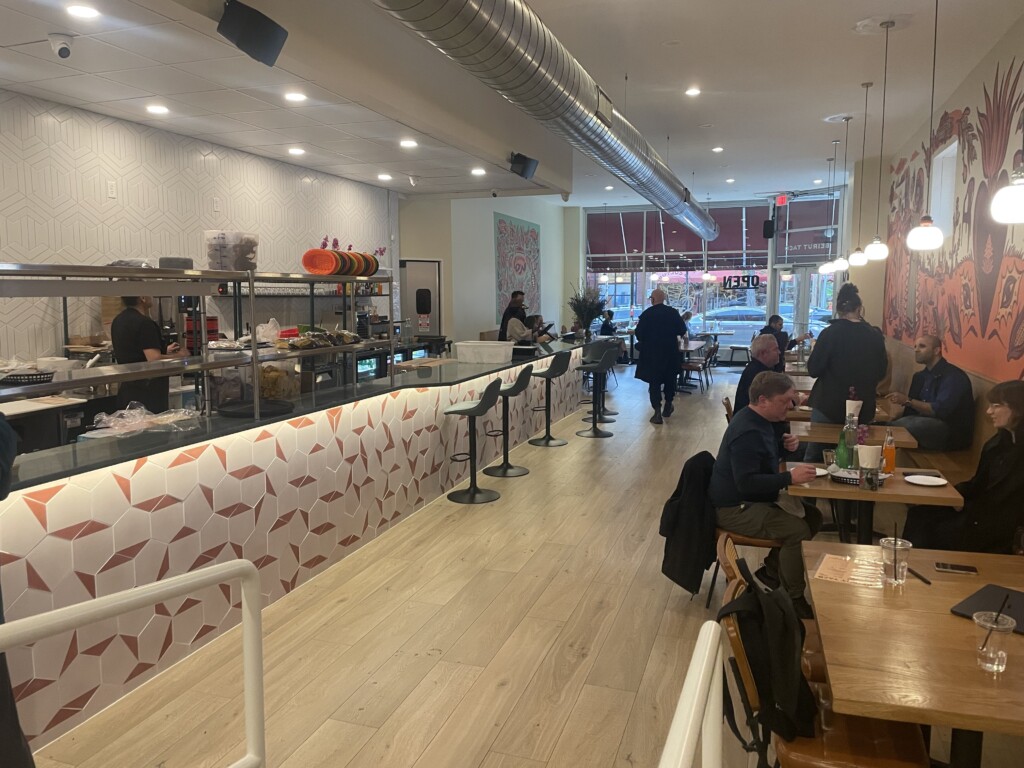 Beirut Taco // Photo by Cory Swieczkowski