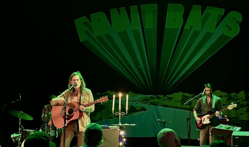 Fruit Bats onstage at Liberty Hall