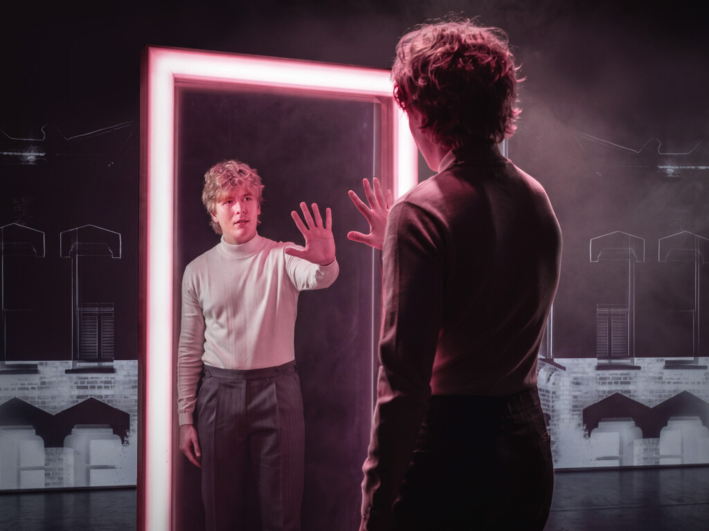 Collin Matthew Flanagan in the national tour Of Tommy